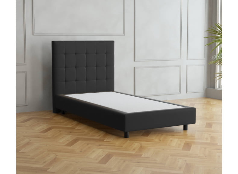 Schwarz 7006 Loto - 20cm Box, 110cm Kopfteil, 12cm Füße