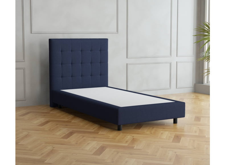 Marineblau 3920 Tia - 20cm Box, 110cm Kopfteil, 12cm Füße