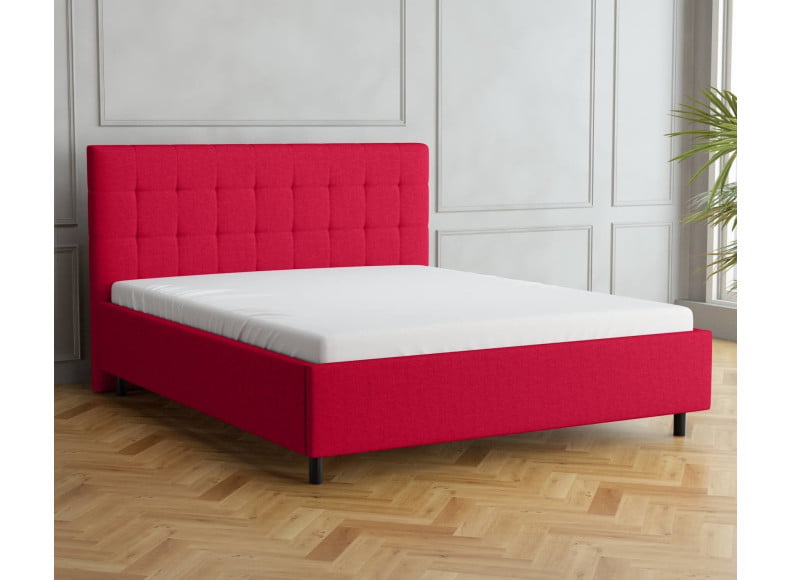 Rot 5579 Tia - 30cm Rahmen, 110cm Kopfteil, 12cm Füße