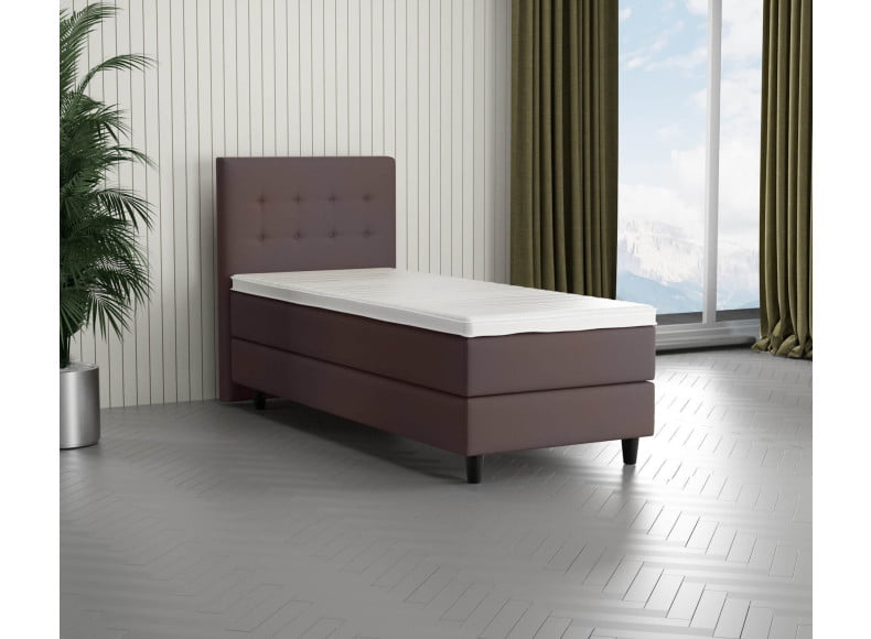 Braun 9075 Loto - 110cm Kopfteil - 20cm TTFK Box - 12cm Füße