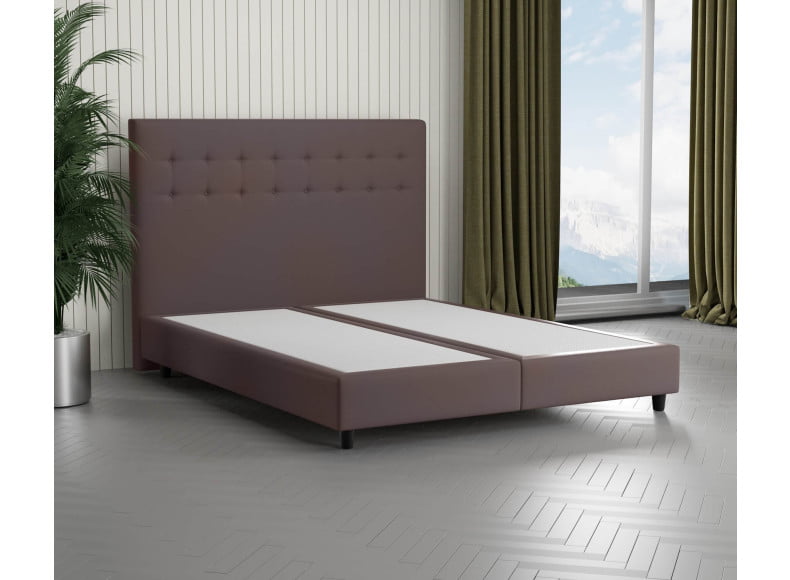 Braun 9075 Loto - 110cm Kopfteil - 20cm TTFK Box - 12cm Füße