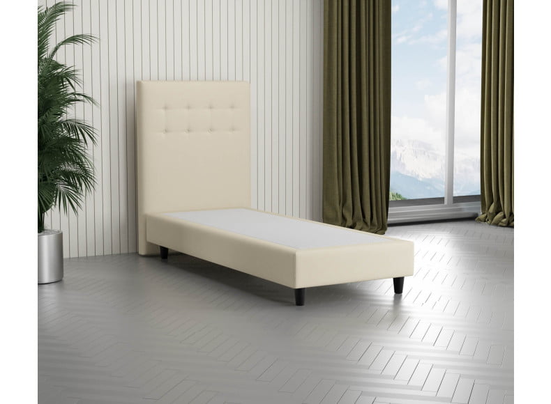 Ecru 135-135 Woolyun - 110cm Kopfteil - 20cm TTFK Box - 12cm Füße