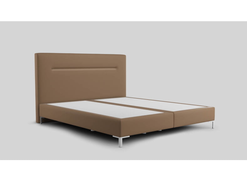Kunstleder Sinsole 065 (Abb. Kopfteil 110cm, Boxspring 20cm, Füße 12cm)