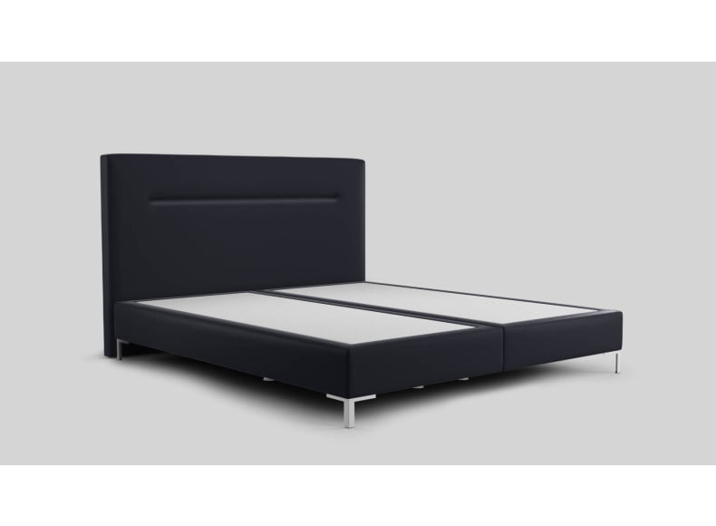 Kunstleder Sinsole 540 (Abb. Kopfteil 110cm, Boxspring 20cm, Füße 12cm)