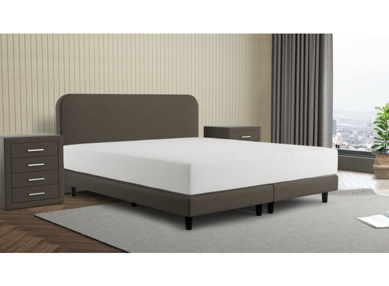 Abb. Sinsole 625 / Kopfteil 100cm / Füße 12cm / Boxspring 15 cm / Matratze 22 cm