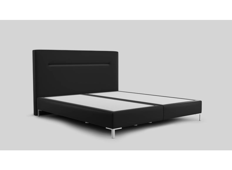 Kunstleder Sinsole 901 (Abb. Kopfteil 110cm, Boxspring 20cm, Füße 12cm)