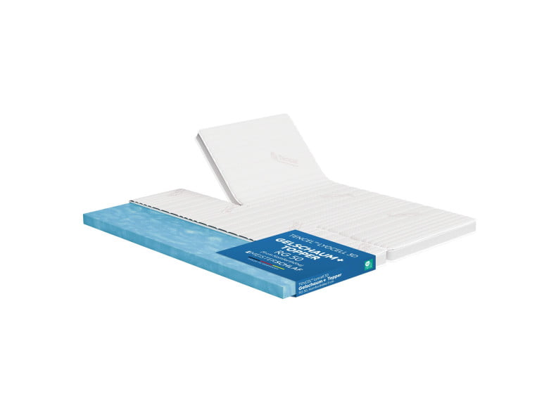 Gelschaum Split-Topper mit TENCEL™ Lyocell 3D Faser-Bezug