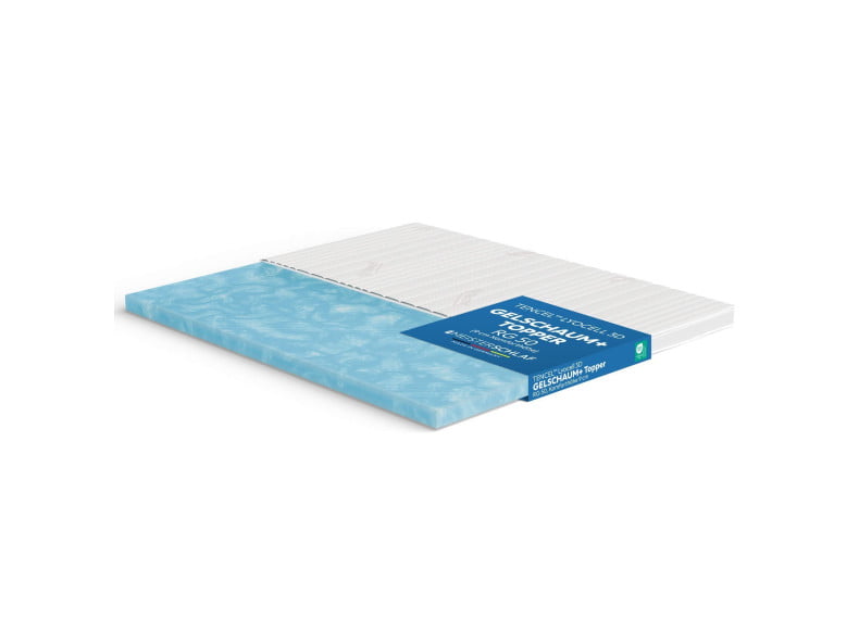Gelschaum Topper mit TENCEL™ Lyocell Faser-Bezug