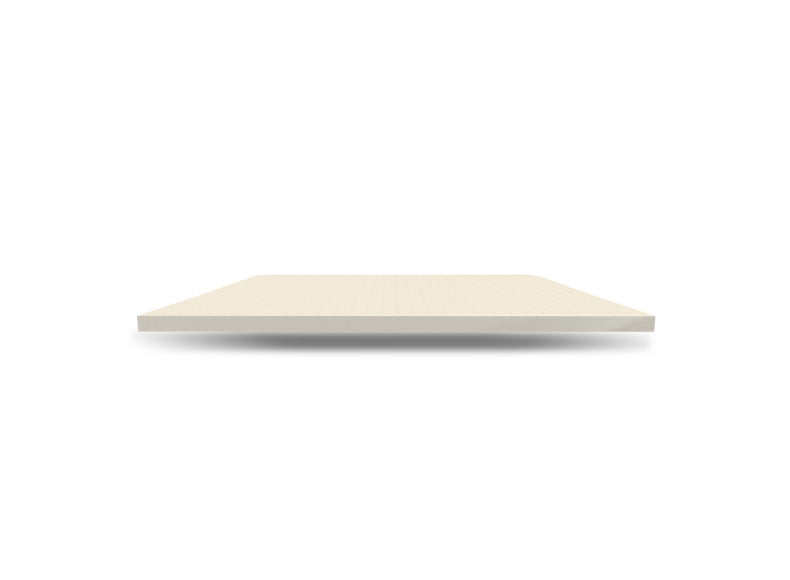 Ersatz Latex Topperkern Doppelbett, Ansicht von der Seite