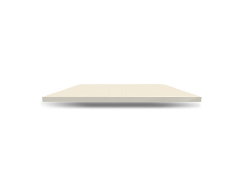 Ersatz Latex Topperkern Doppelbett, Ansicht von der Seite
