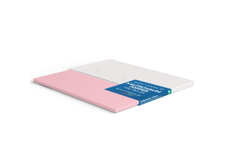 Kaltschaum Topper Matratzenauflage mit TENCEL Bezug