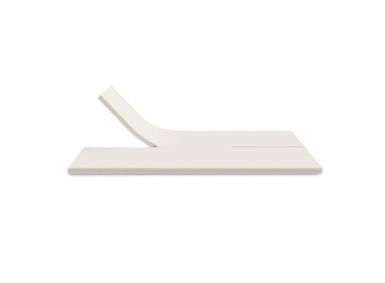 Viscoschaum RG50 Topperkern Doppelbett Split, Ansicht von der Seite