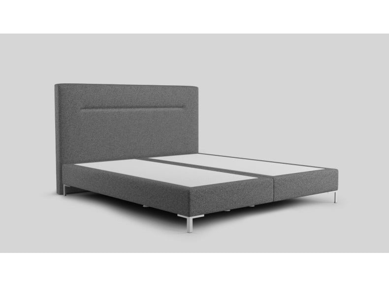 Textil Woolyun 09-24 (Abb. Kopfteil 110cm, Boxspring 20cm, Füße 12cm)