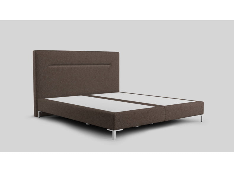 Textil Woolyun 69-38 (Abb. Kopfteil 110cm, Boxspring 20cm, Füße 12cm)
