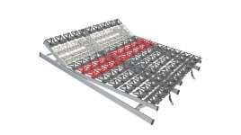 Cirro KFV - Tellerlattenrost 160x200 cm (2x80x200)
