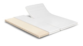 Latex RG65 (Basic) 7cm Split Topper 220x190