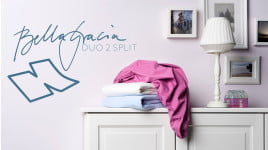 Bella Gracia DUO2 La Piccola (bis 10cm) 2x Split Spannbettlaken 180x210 cm