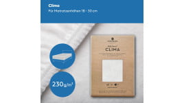 Bella Donna Clima - Matratzen-Schonbezug im Spannbetttuch-Format für Matratzen bis 30 cm Höhe