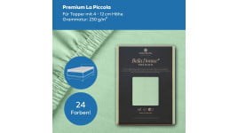 Bella Donna Premium La Piccola (bis 12cm) Topper Spannbettlaken 100x220 cm