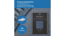 Bella Donna Premium Standard DUO1 (bis 30cm) 1-Split Spannbettlaken 200x200 cm