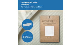 Satinesse Air Silver (bis 30cm) Schonbezug 120x200 cm