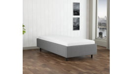 30er Rahmenbett 90x200 cm - Polsterbett ohne Kopfteil