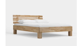 Klass Massivholzbett 180x200 cm Kernbuche geölt - Sofort Lieferbar