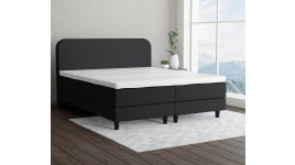 Schwarz 7006 Tia - 15cm Box,100cm Kopfteil, 12cm Füße