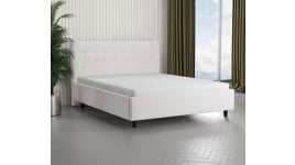 Lichtgrau 9130 Tia - 30cm Rahmen, 110cm Kopfteil, 12cm Füße