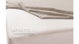 Satinesse Air Silver La Piccola (bis 10cm) Schonbezug 100x220 cm