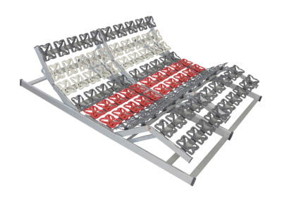 Cirro EKFV - Tellerlattenrost 180x190 cm (2x90x190)