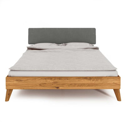 Greta4 Massivholzbett 200x220 cm - Wildeiche