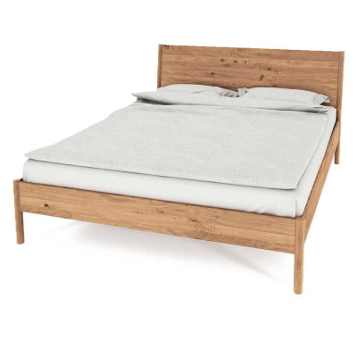 3001 Wildeiche natur geölt - Massivholzbett