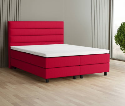 Dory Ecru 01 (Abb. Kopfteil 120cm, Boxspring 20cm, Füße 12cm)