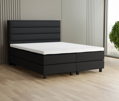 Dory Ecru 01 (Abb. Kopfteil 120cm, Boxspring 20cm, Füße 12cm)