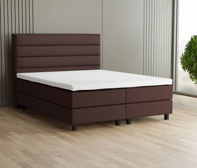 Dory Ecru 01 (Abb. Kopfteil 120cm, Boxspring 20cm, Füße 12cm)