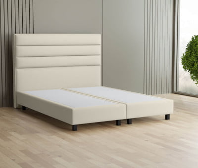 Dunkelstein 07-135 Woolyun - 20cm Box, 120cm Kopfteil, 12cm Füße quadratisch