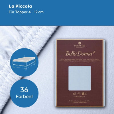 Bella Donna La Piccola (bis 12cm) Topper Spannbettlaken 85x200 cm