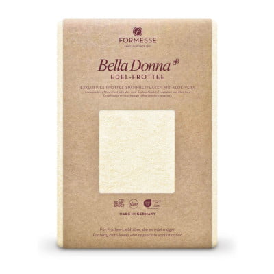 Bella Donna Edel-Frottee (bis 25cm) Spannbettlaken 90x220 cm