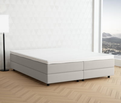 Flavius Boxspringbett ohne Kopfteil 200x200 cm