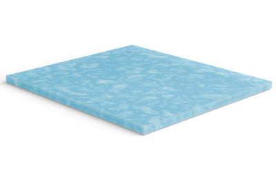 Topperkern 6cm Gelschaum RG50 (Ohne Bezug) 180x180 cm