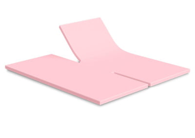 Topperkern 4cm Kaltschaum HR45 2x Split (Ohne Bezug) 140x200 cm