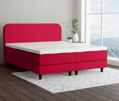 Marineblau 3920 Tia - 15cm Box,100cm Kopfteil, 12cm Füße