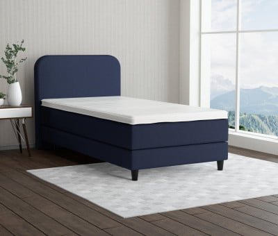 Hellgrau 5246 Tia - 15cm Box,100cm Kopfteil, 12cm Füße