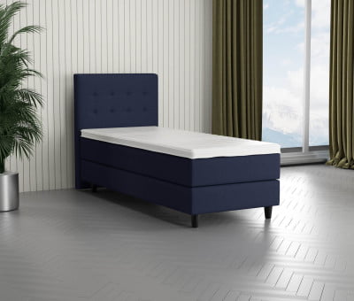 Woolyun 18-72 - 120cm Kopfteil - 12cm Fuß Konisch (Aufpreis) - 20cm Box - 20cm Matratze - 7cm Topper