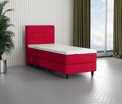 Beige 3315 Tia  - 110cm Kopfteil - 20cm TTFK Box - 12cm Füße