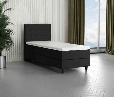 Woolyun 18-72 - 120cm Kopfteil - 12cm Fuß Konisch (Aufpreis) - 20cm Box - 20cm Matratze - 7cm Topper