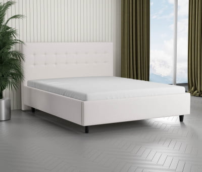 Lichtgrau 9130 Tia - 30cm Rahmen, 110cm Kopfteil, 12cm Füße