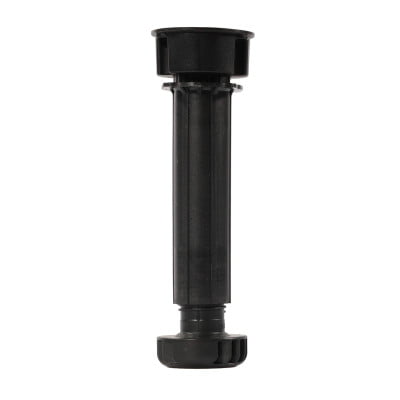 Höhenverstellbar Fuss (H15-28cm) mit Befestigungsplatte - Sockelfuß / Möbelfuß