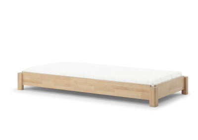Buche natur geölt 06 - Stapelbett 90x200 - x-fach stapelbar